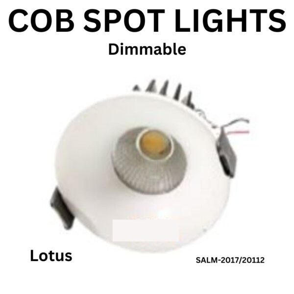 COB Spot Lights Dimmable Lotus-SALM-2017/SALM-20112-7W/12W
