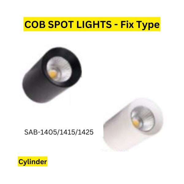 COB Spot Lights Fix Type Cylinder